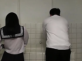 Japanese schoolgirl sayaka aishiro gives great handjobs to friends uncensored