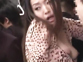Outlandish Japanese whore Miwako Yamamoto, Misa Yuuki, Marina Matsumoto all round Foreigner Stockings, Chubby Tits JAV clip