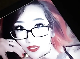 Horny Masturbation just about a Asian Goth Girl ends up with respect to a cumflood