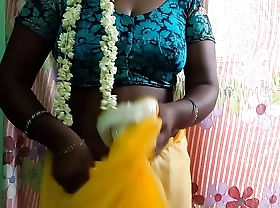 Indian hot doll removing saree