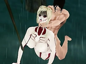 attack on titan female titan gender with eren titan / imvu