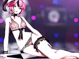 Arashi In Sexy Lingerie Dancing (3D HENTAI)