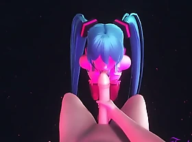 Vocaloid Hentai 3D - POV Miku Blowjob everywhere a Mockery Club