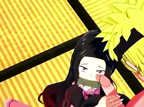 Naruto Fucks Nezuko Uncensored Hentai