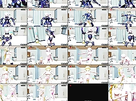 Mash & Jeanne's Inferior Superior (3D Hentai)