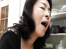 Horny Japanese Stepmom Fucks His Stepson