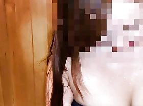 Sauna pov  Japanese amateur femdom together with M men