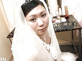 Fucking Sexy Japanese Wife Dressed for a Wedding