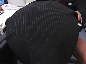 Japanese office lady Haruka Miura had oral sex in office uncensored.