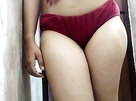 Desi indian bhabhi take shower at one's disposal home homemade