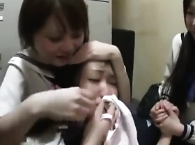 Japanese lesbian bullies